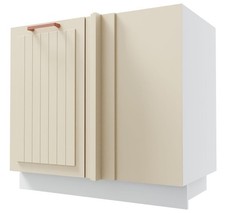 Armoire D'Angle Livorno 90x50x82cm Mat Laqué Couleur Au Choix LI-D13U/90