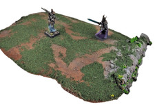 Colline : Décor wargame peint