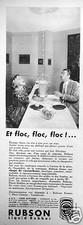 PUBLICITÉ RUBSON LIQUID RUBBER ET FLOC FLOC FLOC