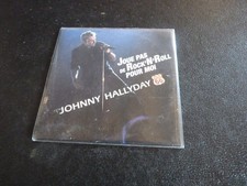 RARE CD single promo 2 titres JOHNNY HALLYDAY : JOUE PAS DE ROCK N ROLL POUR MOI