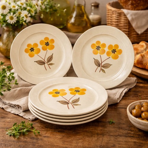 Lot assiettes à dessert - 5,