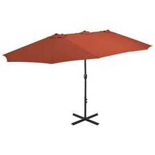 Garden Parasol Terracotta