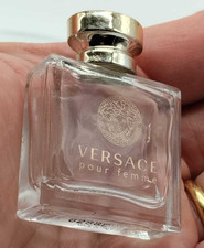 Flacon Miniature Vintage Vide Eau De Parfum Femme Versace Collection
