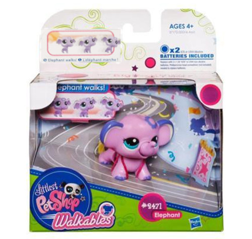 Petshop éléphant trotteur - Éléphant,