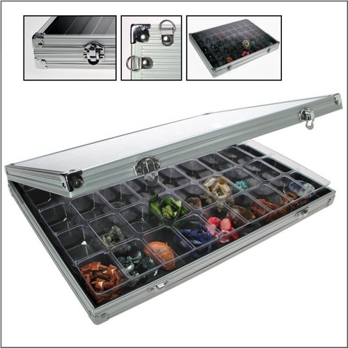 Vitrine aluminium avec 45 - en,