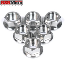 Suzuki Bandit 1200 GSF1200 Écrous De Pignon Arrière En Titane, 1996-2006