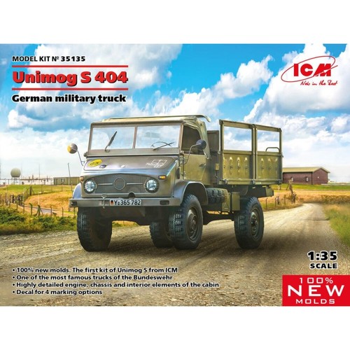 Icm 35135 maquette unimog - icm,