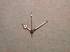 Rare ORIGINALE AIGUILLES Hands Heuer 844 Monnin diver pour Calibre FE Auto N.O.S