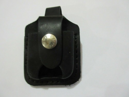 Sac cuir zippo noir avec - zippo,