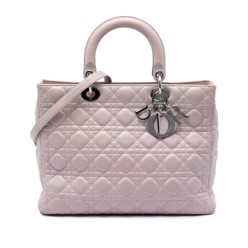 Dior large cuir - cuir, d'agneau