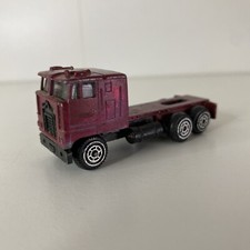 Camion Rouge En Métal Véhicule Miniature Jouet Ancien