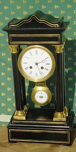 Orologio appoggio colonne - orologio, 4