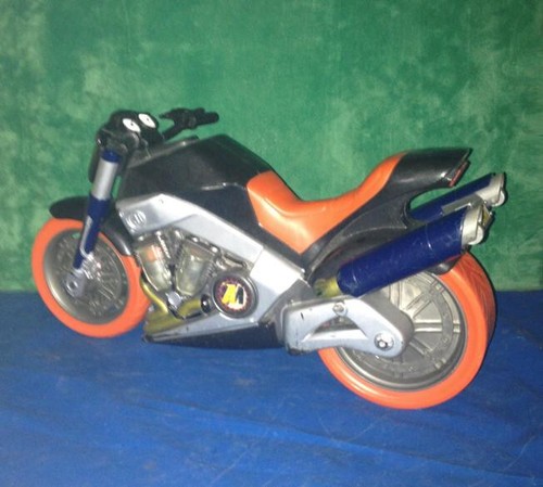 Moto action man motorbike - man, a