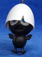 MIGNON Cute RARE +++ PORTE-CLES FIGURINE Key ring - CALIMERO PAGOT POUSSIN Chick