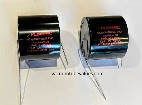 Pair two mundorf mcap 700 - 700, vdc