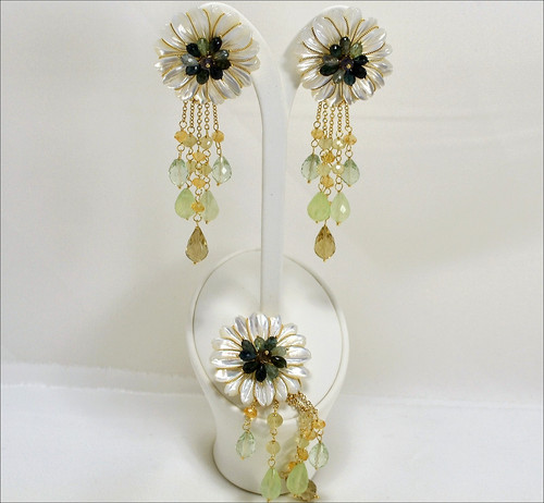 Parure 18kt madreperla - parure,