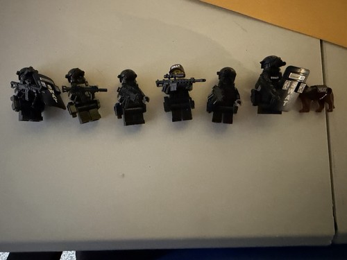 Team six swat lego - team, of