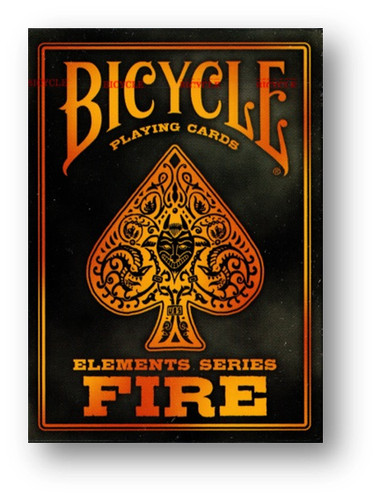 Bicycle fire pont poker - fire,