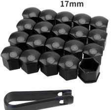 20 Cache écrou capuchon NOIR