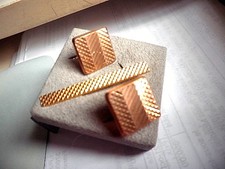 Boutons de manchette et pince