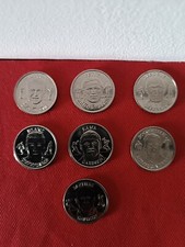 Lot de 7 pièces collection  l'équipe de France 1998