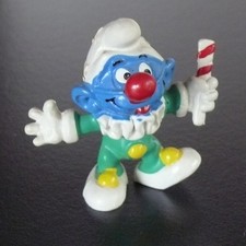 figurine schtroumpf clown -