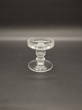 Bougeoir ancien en verre