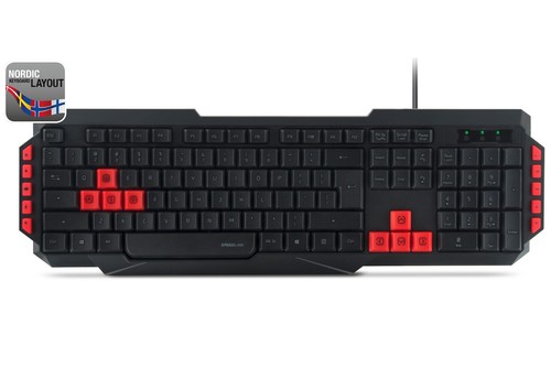 Speedlink clavier jeu usb - clavier, de