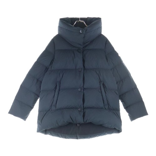 Pyrenex logo patch down jacket - logo,