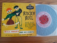 Bill HALEY  Rock And Roll  UK EP BRUNSWICK OE.9214 + CENTER  1957  VG+