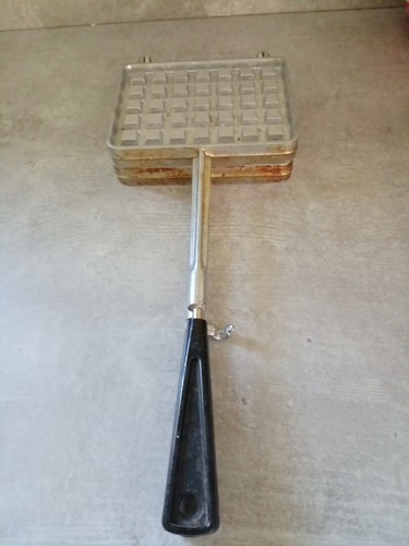 Ancien gaufrier croque - ancien,