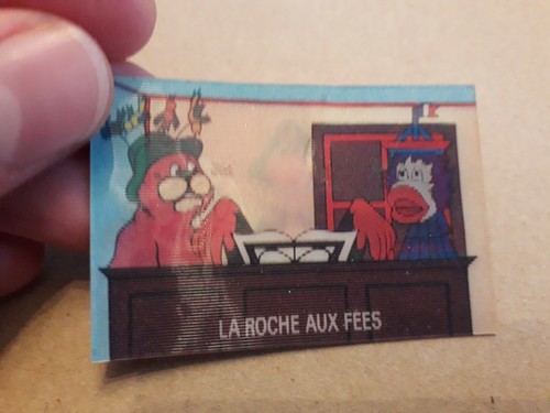 Autocollant roche aux fees - autocollant,