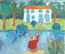 ART BRUT -  Le Pécheur -