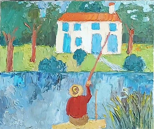 Art brut pécheur - art,