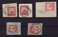 Colonies allemandes Cameroun lot timbres oblitérés