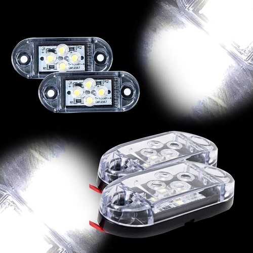 12v smd led avant - 2x, 4