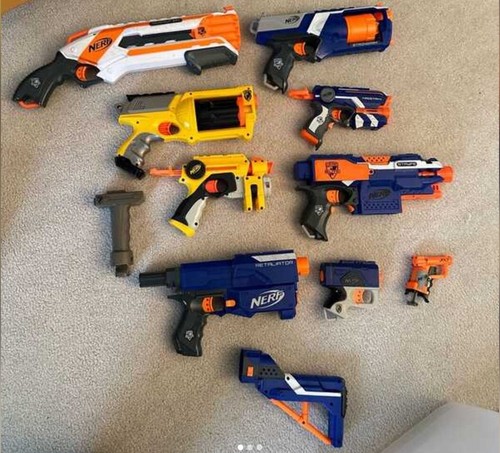 Nerf blasters strike - blasters, elite