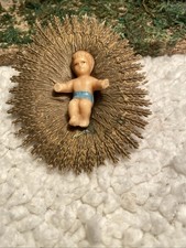 Ancien Jésus Sur Sa Couche 