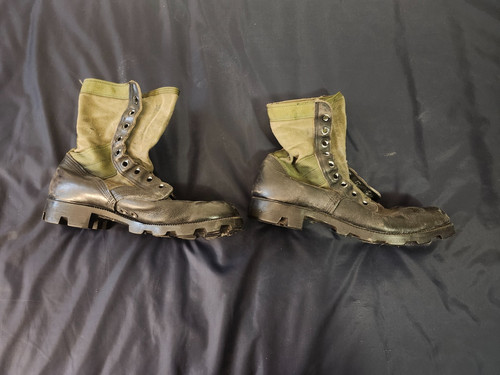 Vintage army boots mens - vintage, 10