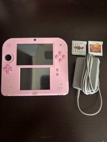 Console nintendo 2ds rose avec - nintendo,