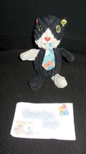 doudou peluche chat noir LES