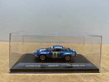 KIT MONTÉ JPS ALPINE A110 1000 PISTES 1976 EN BOITE 1/43 AG H2
