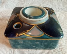 Encrier porcelaine de - , en