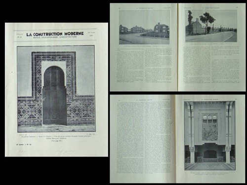 Construction moderne 1931 - moderne,