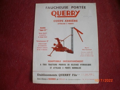 Ancien prospectus - ancien,
