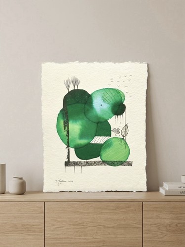 œuvre originale abstrait - Œuvre,