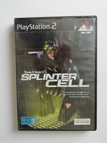 Splinter cell dvd playstation - splinter,