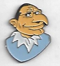 pin's du bebeteshow émission de television black jack (jacques chirac)