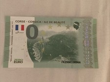 Billet touristique zéro - billet,