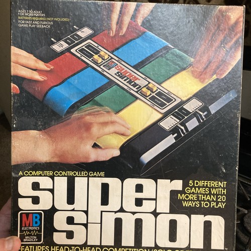 Milton bradley super simon - super,
